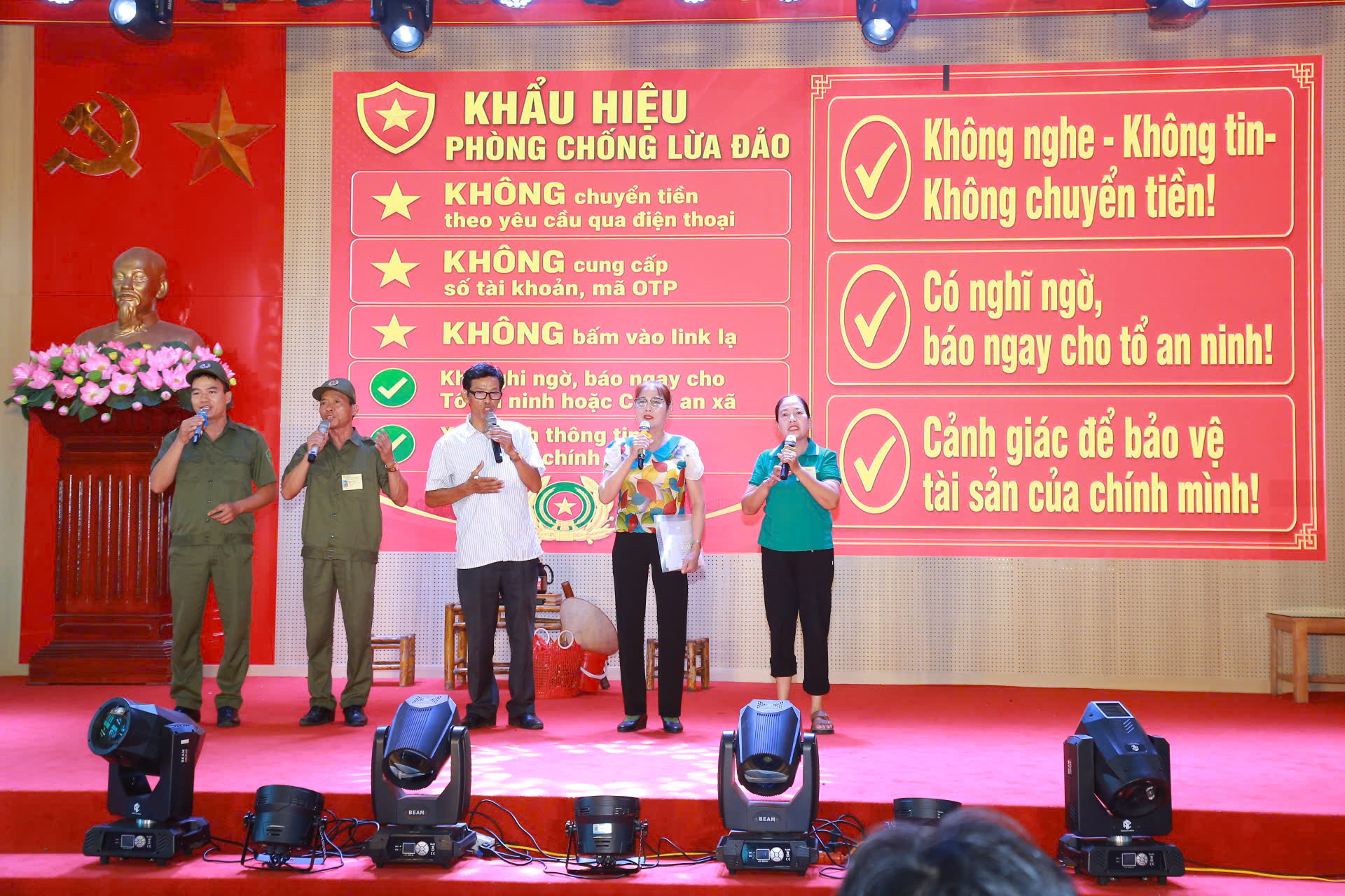Đội thi xã An Trường xuất sắc đạt giải A tại Hội thi “Lực lượng tham gia bảo vệ an ninh, trật tự ở cơ sở giỏi” - Khu vực thi số 7